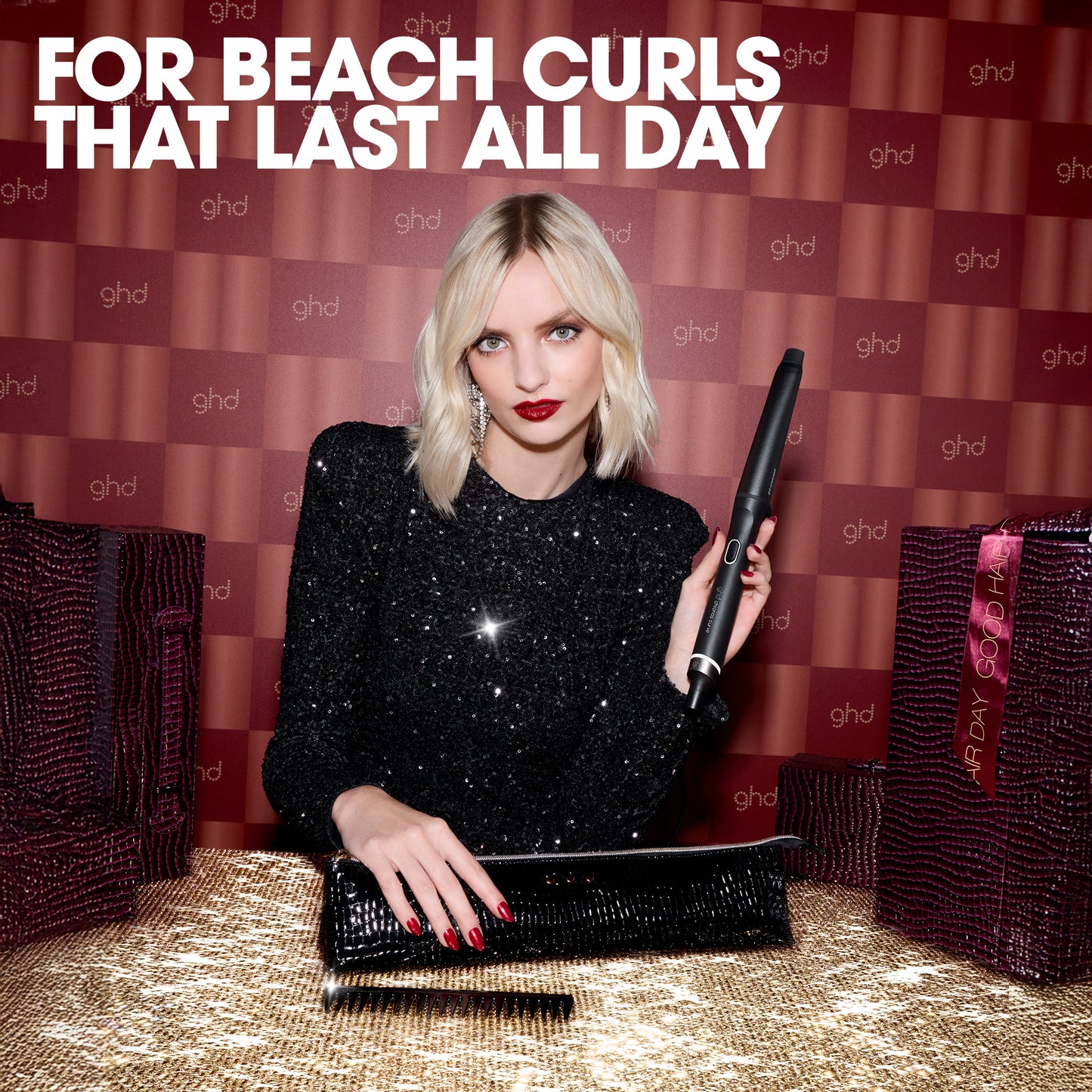 ghd chronos curve conical wand Geschenkset - Konischer Lockenstab